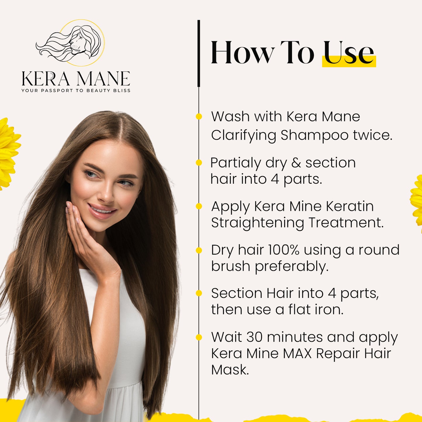 Kera Mane Keratin Hair Treatment Kit